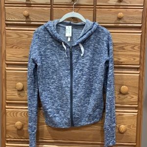 Aeropostale Space Dye Zip Hoodie